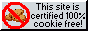 This site uses no cookies